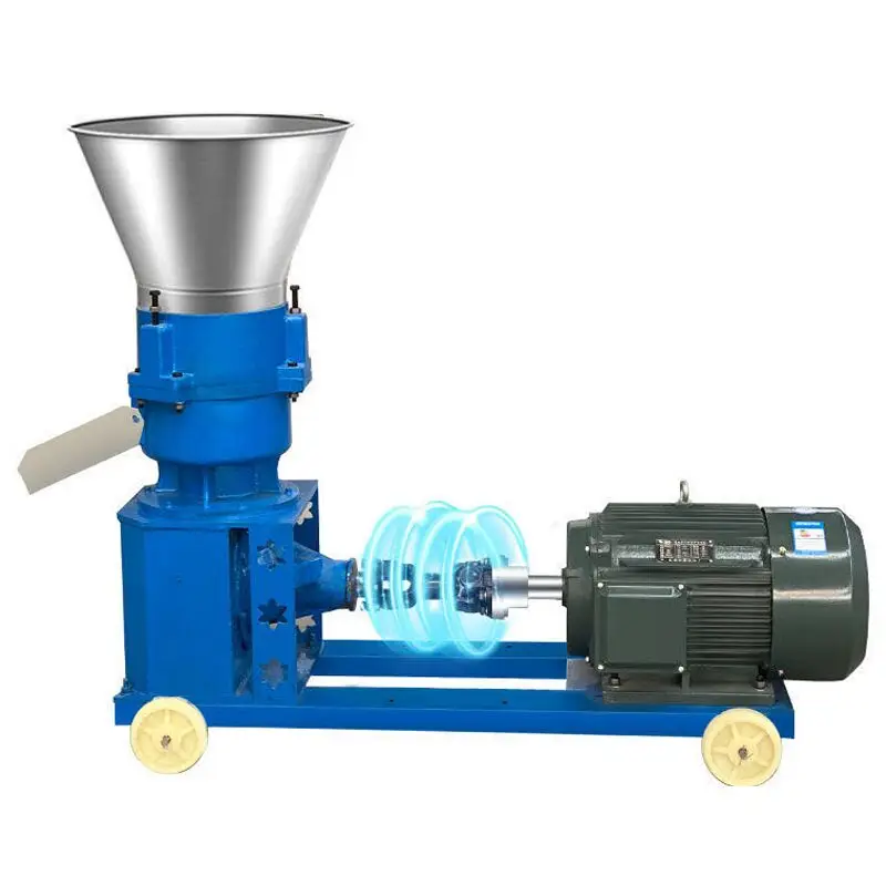 Machine à granulés 60-80 kg/h, granulateur d'aliments pour animaux, processeur d'aliments agricoles, Machine de fabrication de granulés d'aliments, 220V