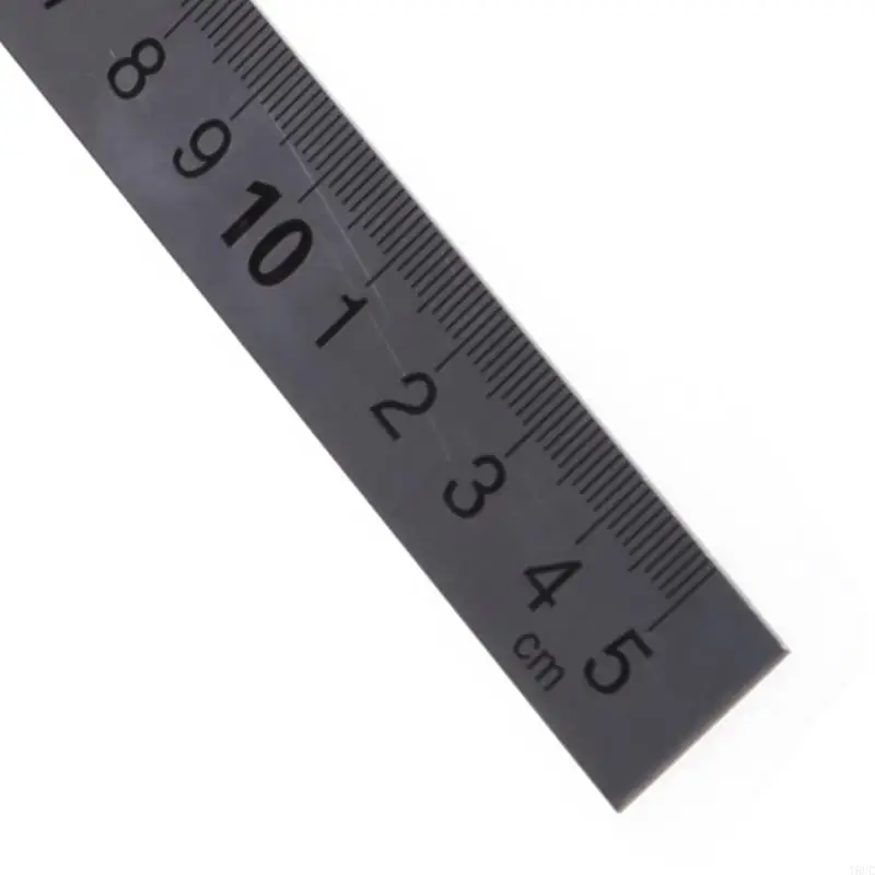 

T8UC Stainless Steel 15x30cm 90 Degree Metric Try Mitre Square Ruler Scale