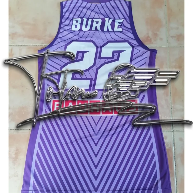 Camisetas de baloncesto de pareja de moda española, ropa deportiva transpirable de hip-hop estilo High Street 2025 Girona