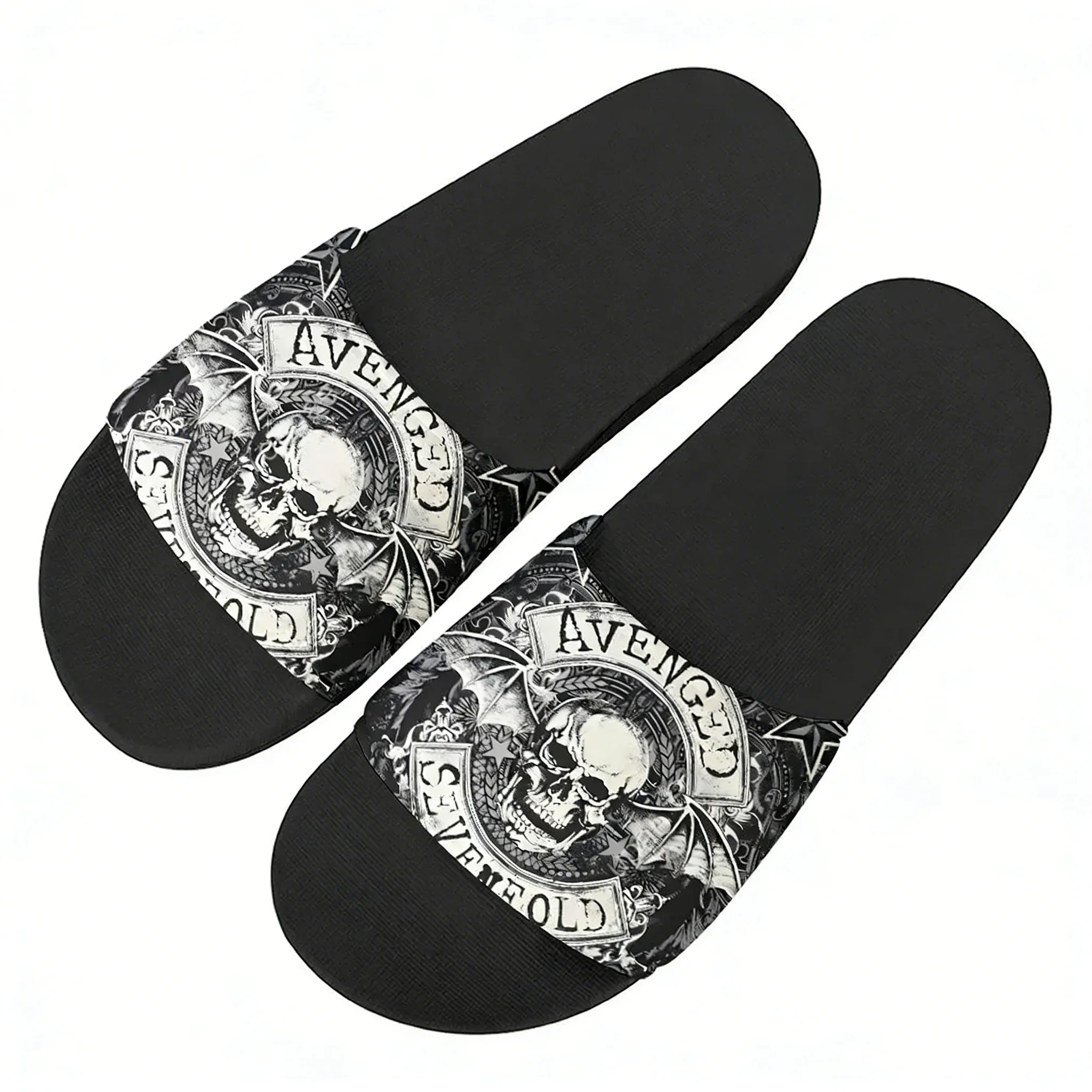 

Avenged Sevenfold Recurring NightmareSlippers Home Water Shoes Men Women Teenagers Beach Pool Sandals Custom Summer Slipper