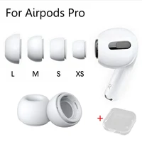 Embouts pour Airpods Pro 1/2 oreillettes coque en silicone trou de soulagement de la pression bouchons d'oreille coussin embouts écouteurs Air Pods Pro 1