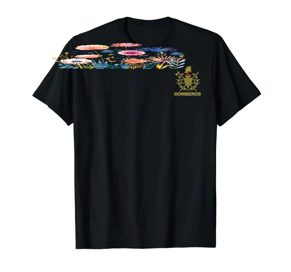 Mexico Fire Department Firefighters T-Shirt 100% Cotton O-Neck Summer Short Sleeve Casual Mens T-shirt Size S-3XL