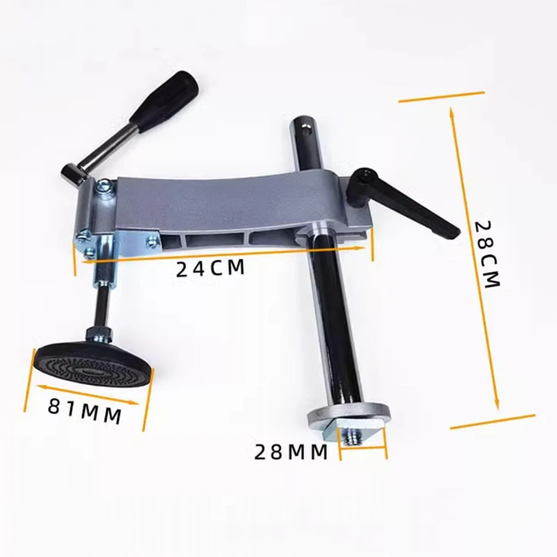 Adjustable horizontal hinge clamp eccentric press manual clamp precision sliding table panel saw precision table saw press