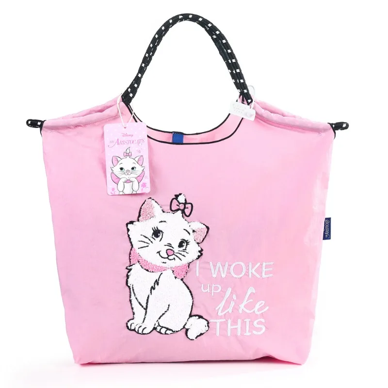 

Disney Marie Cat Embroidery Shoulder Bag Handbag for Women Girls Students Cute Fashionable Eco Friendly Casual Versatile