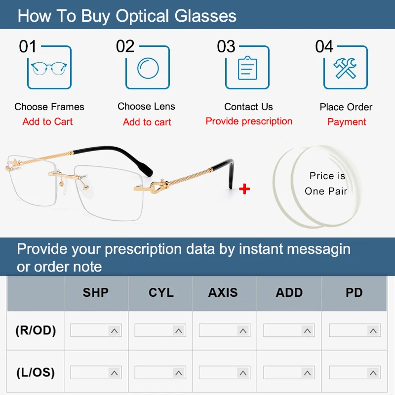 1.56 1.61 1.67 1.74 (+10.00~-10.00)  Anti Blue Ray Prescription CR-39 Resin Aspheric Glasses Lens  Myopia Hyperopia UV400 Lenses