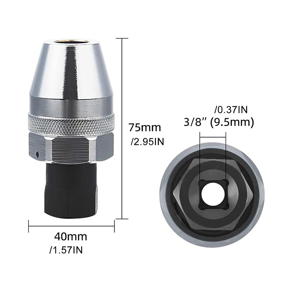 Broken Bolt Extractor Tool 1/4-1/2 Inch Remover With Claw Grip Design For Auto Repair Maintenance Parts