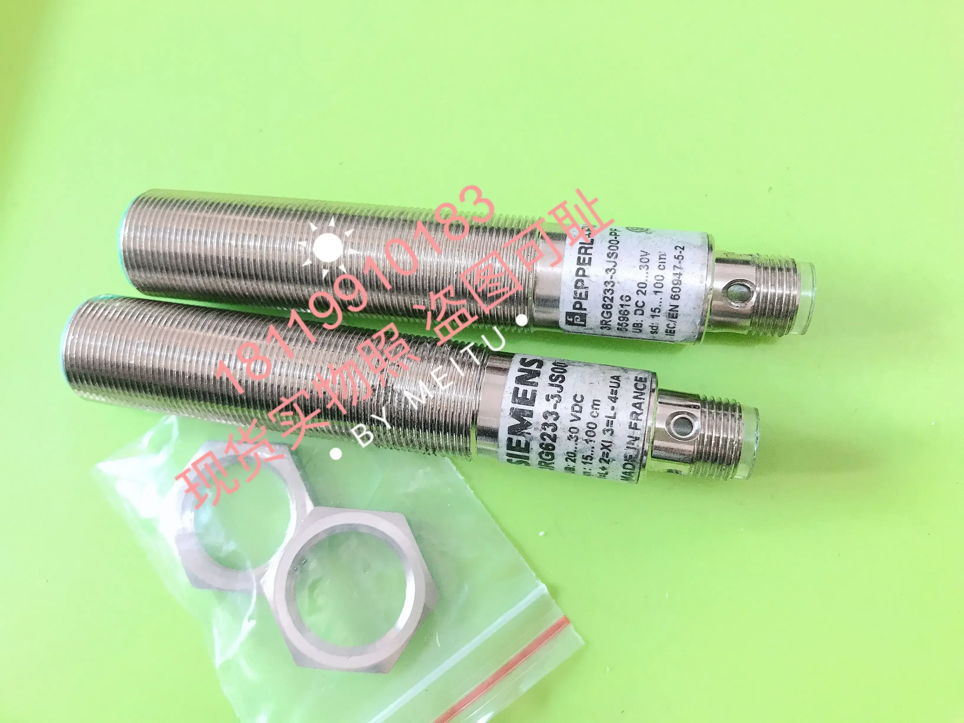 2026 Beijiafu P+F Analog Ultrasonic Sensor 3RG6233-3JS00-PF Spot Photo