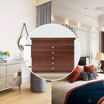 8 best sales علبة خواتم خشبية - №1