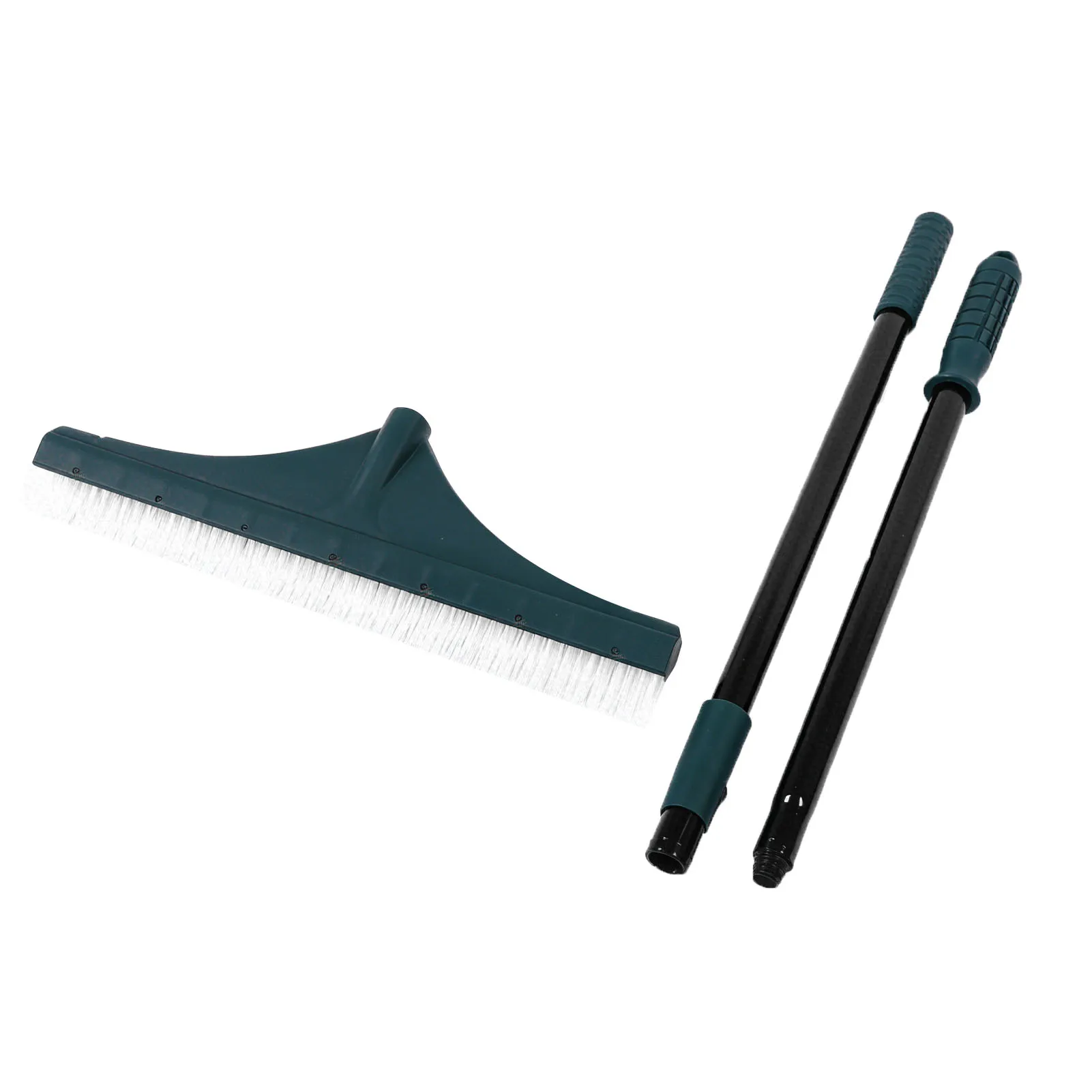 Artificial Turf Rake Easy Quick Remove Leaves Grass Brush Broom Lawn Leaf Rake with 3 Section Handle for Yard Cleaning