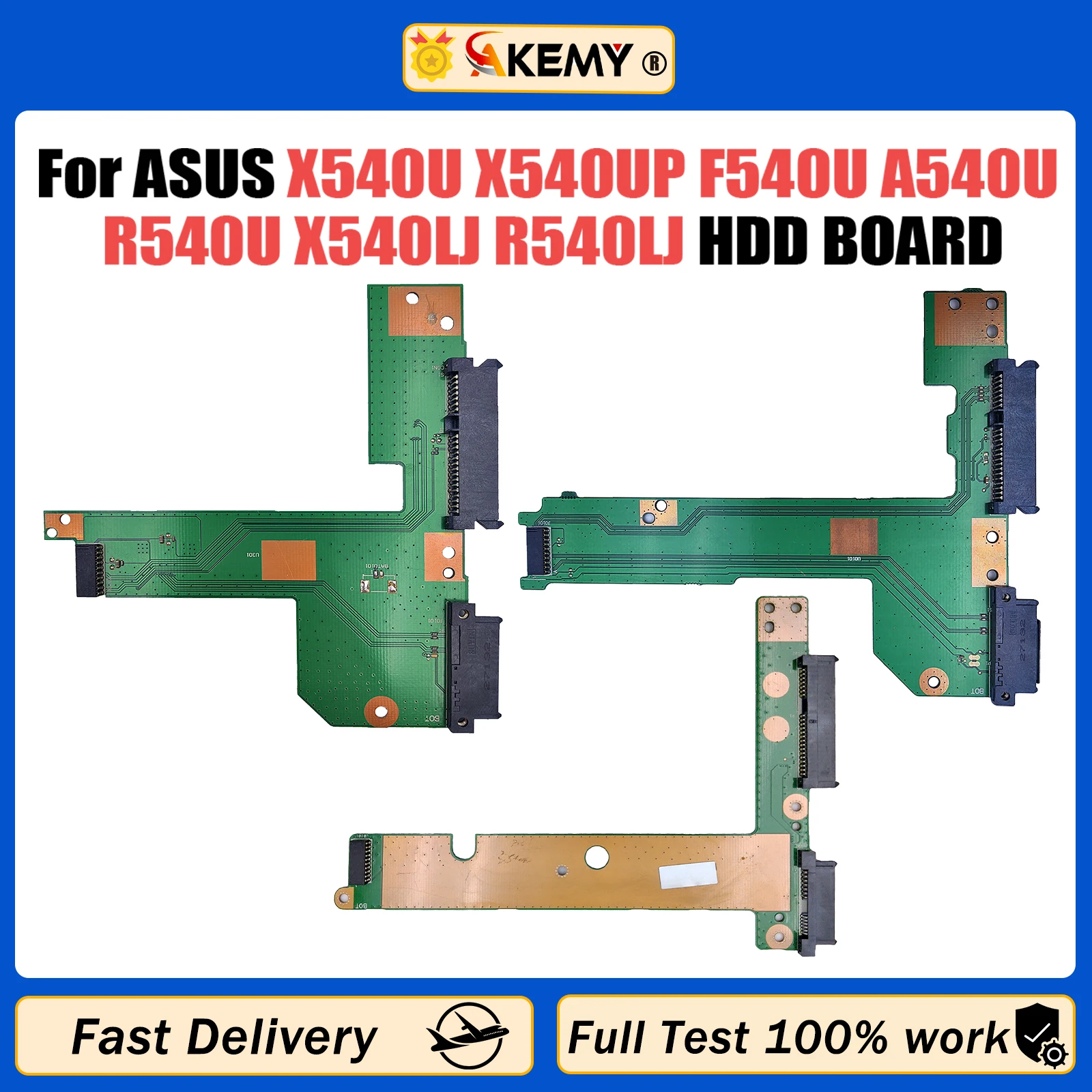 

For ASUS X540U X540UP F540U A540U R540U X540LJ R540LJ X540S X540SA X541SC X541S X541SA HDD HARD DRIVER BOARd