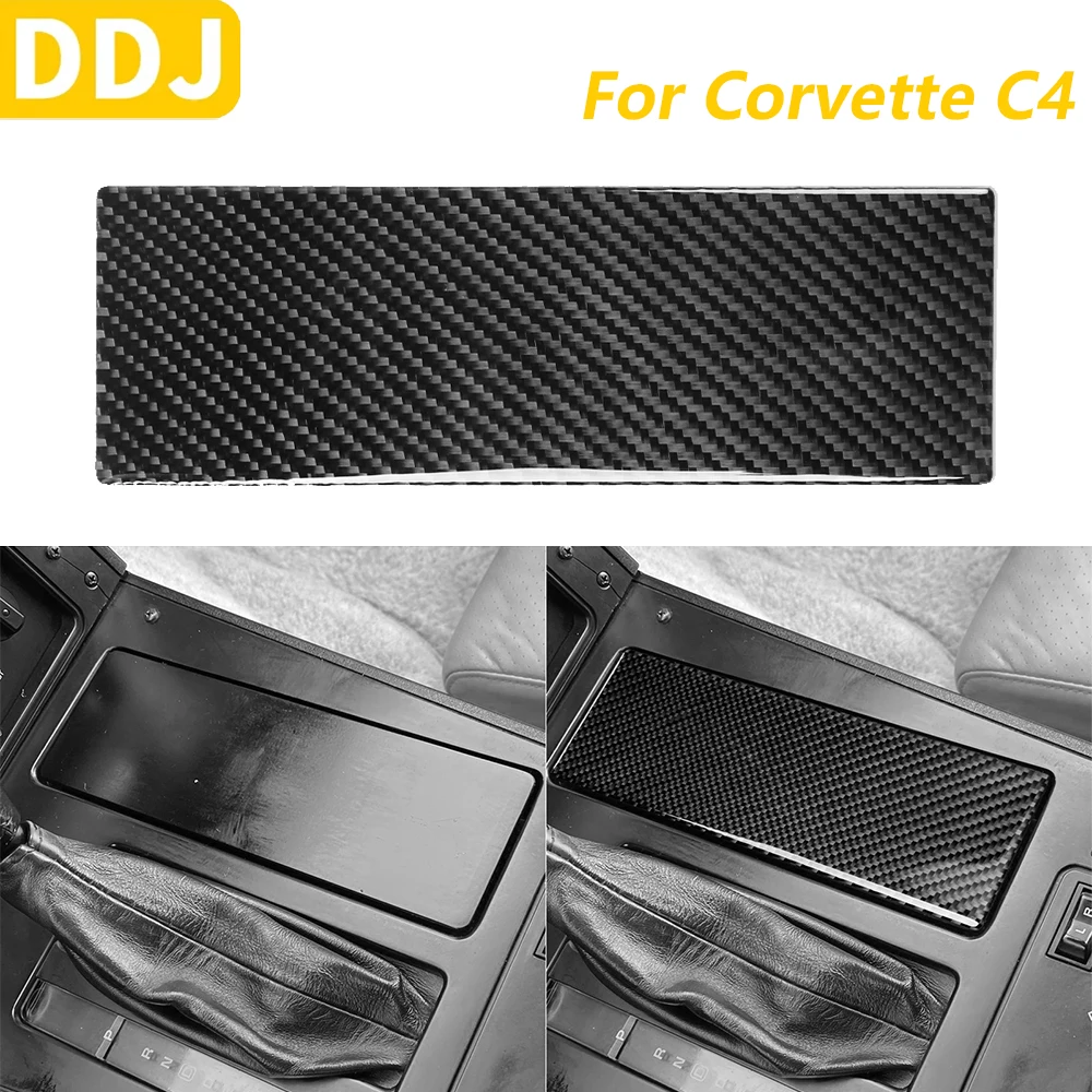 

Для Chevrolet Corvette C4 1983-1989 углеродное волокно коробка для хранения переключения передач крышка панели декоративные автомобильные аксессуары внутренняя наклейка