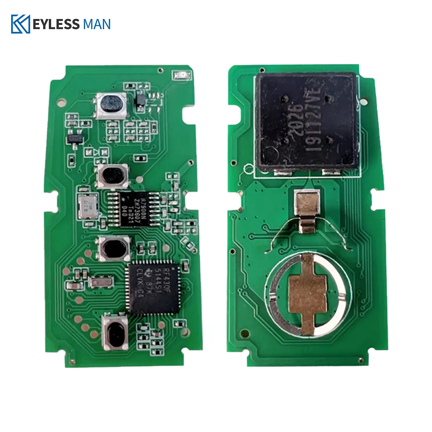 Keyellers-Porte-clés de voiture à distance intelligent, Toyota Corrlla, marché brésilien, 2016-2019, 312MHz, carte ériane = 88 0020 G