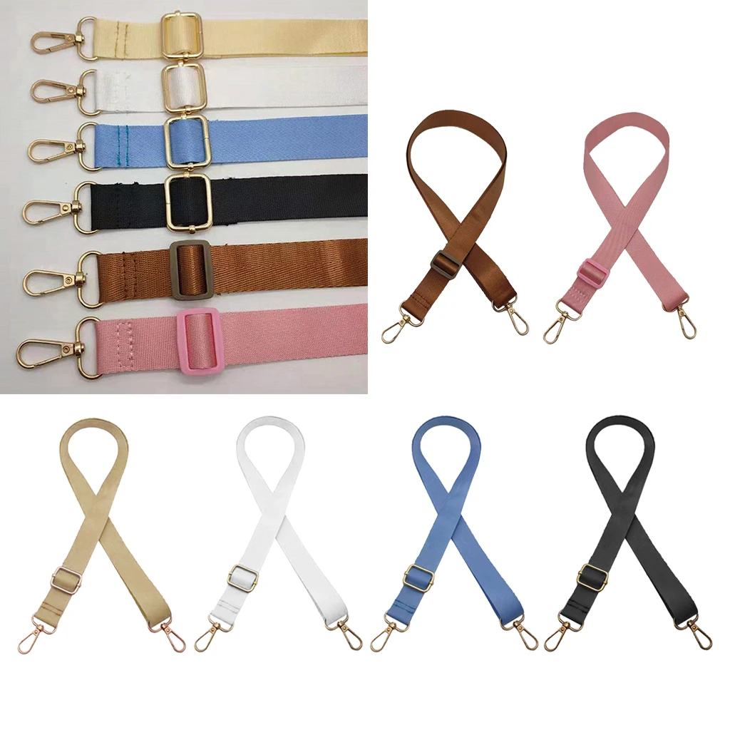 DIY Bag Strap Replacement Nylon Webbing Adjustable Handle for Original Luxury Brand Handbags