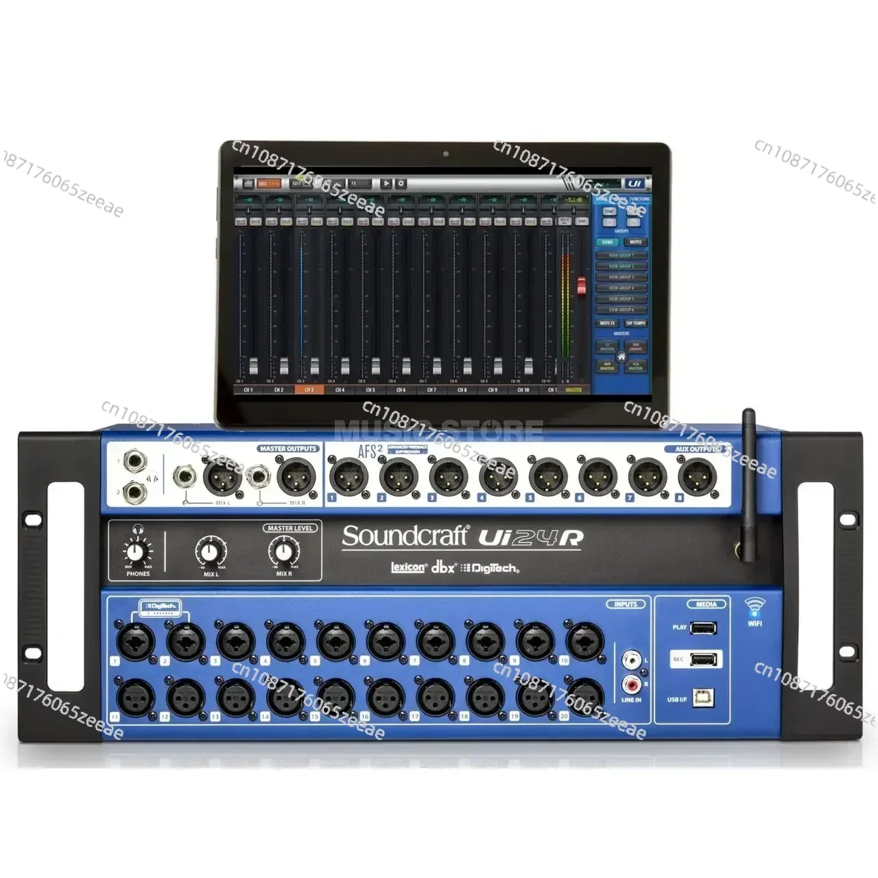 Soundcraft SOUNDCRAFT UI16 UI12 Rack Digital Mixer