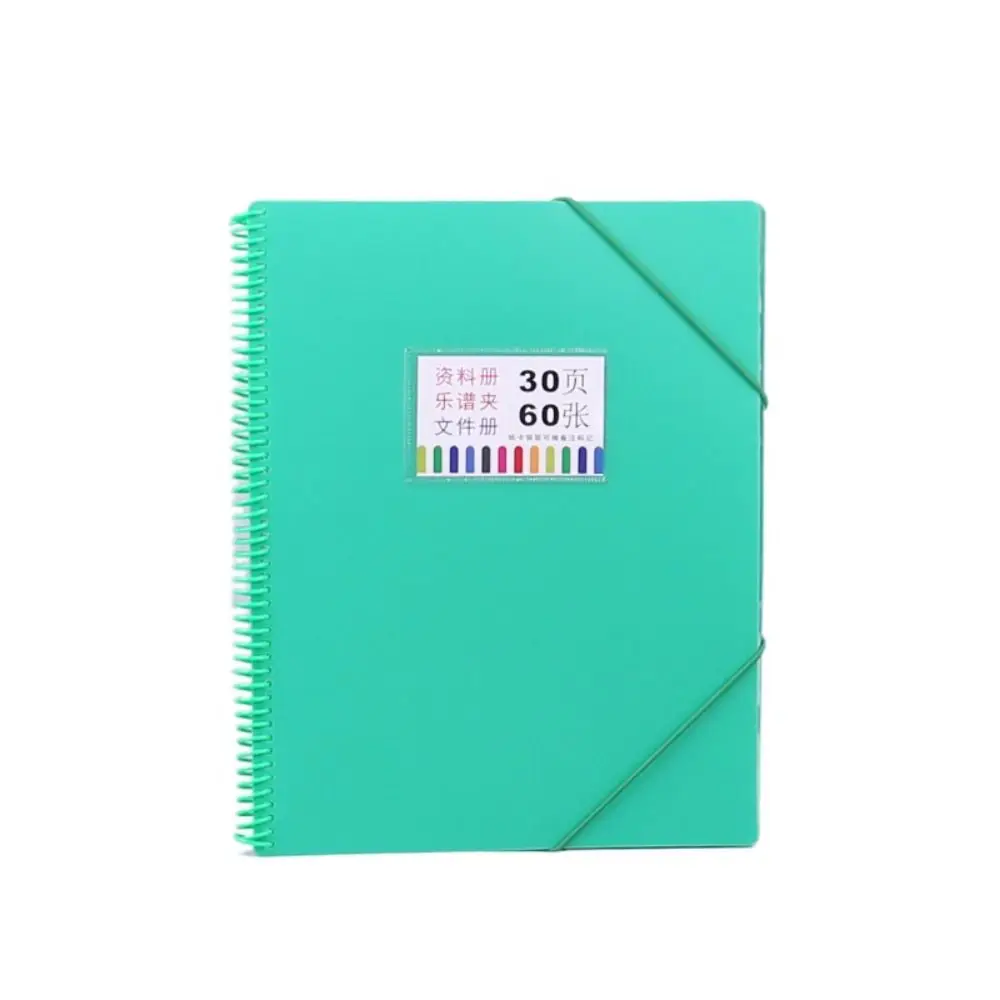 

New A4 File Folders with 40 Pockets Large Capacity File Organizer Versatile Portable File Contract Folders for Students