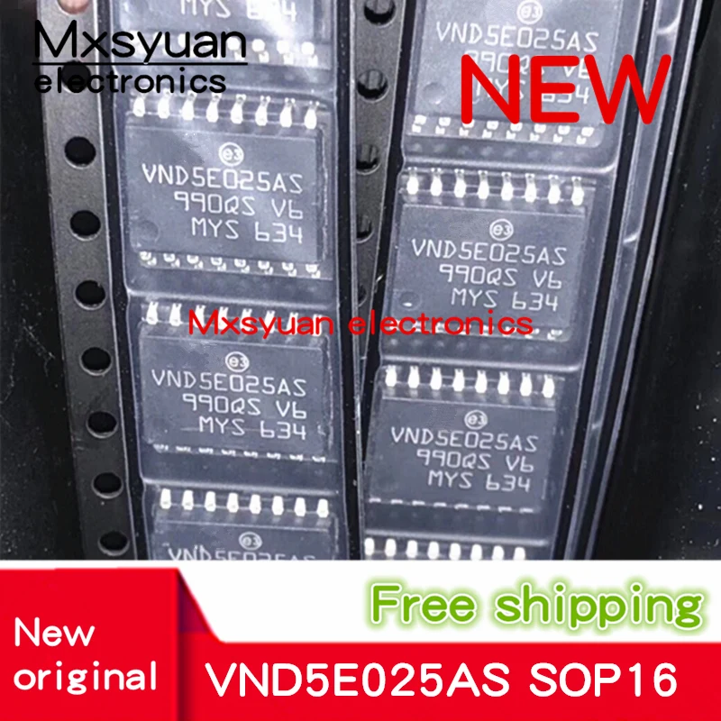 

10pcs~50pcs/LOT VND5E025AS VND5E025ASTR-E VND5E025ASTR SOP16 New original