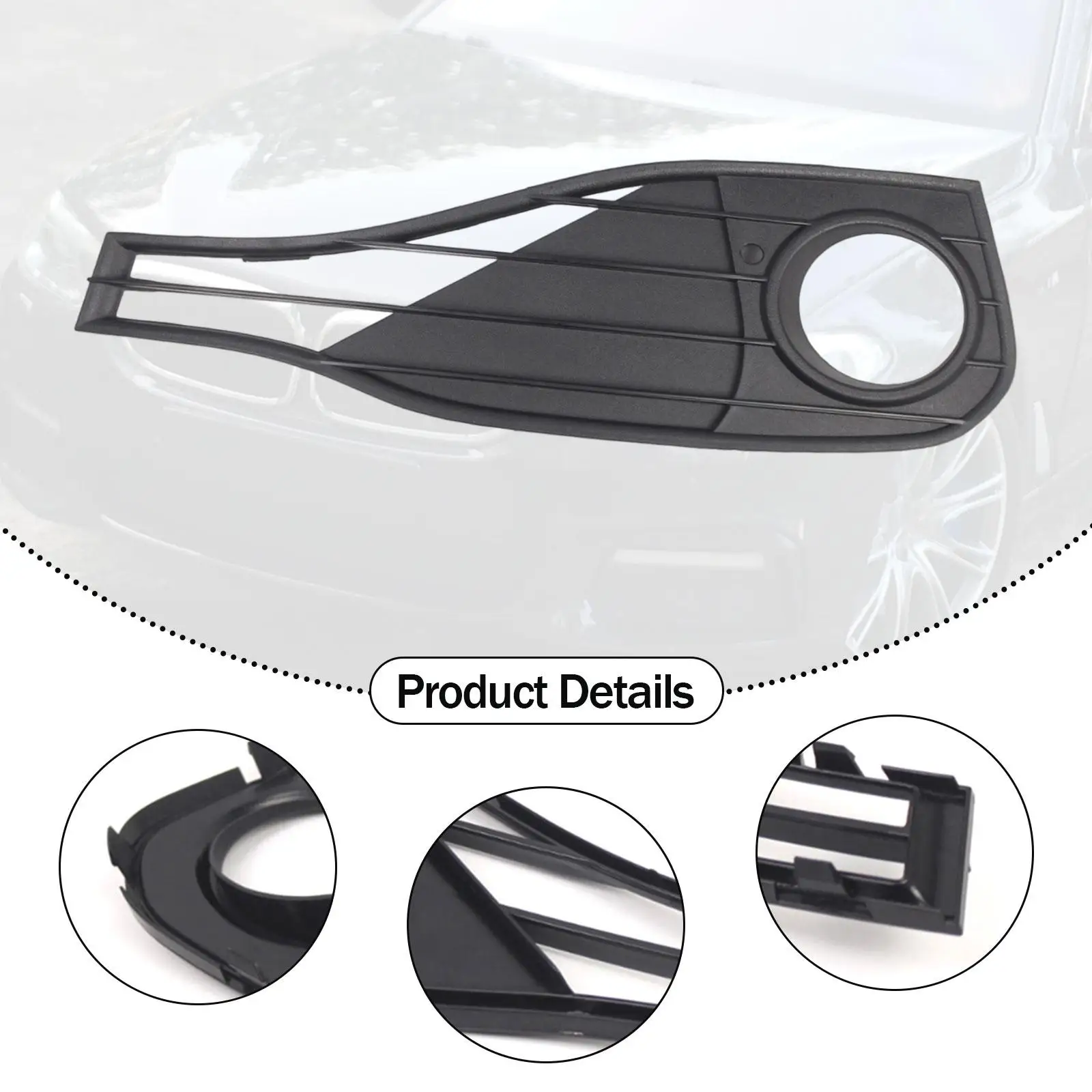 ملحق حواف ضوء الضباب الأيسر يحل محل BMW 428i Xdrive Base 14-16