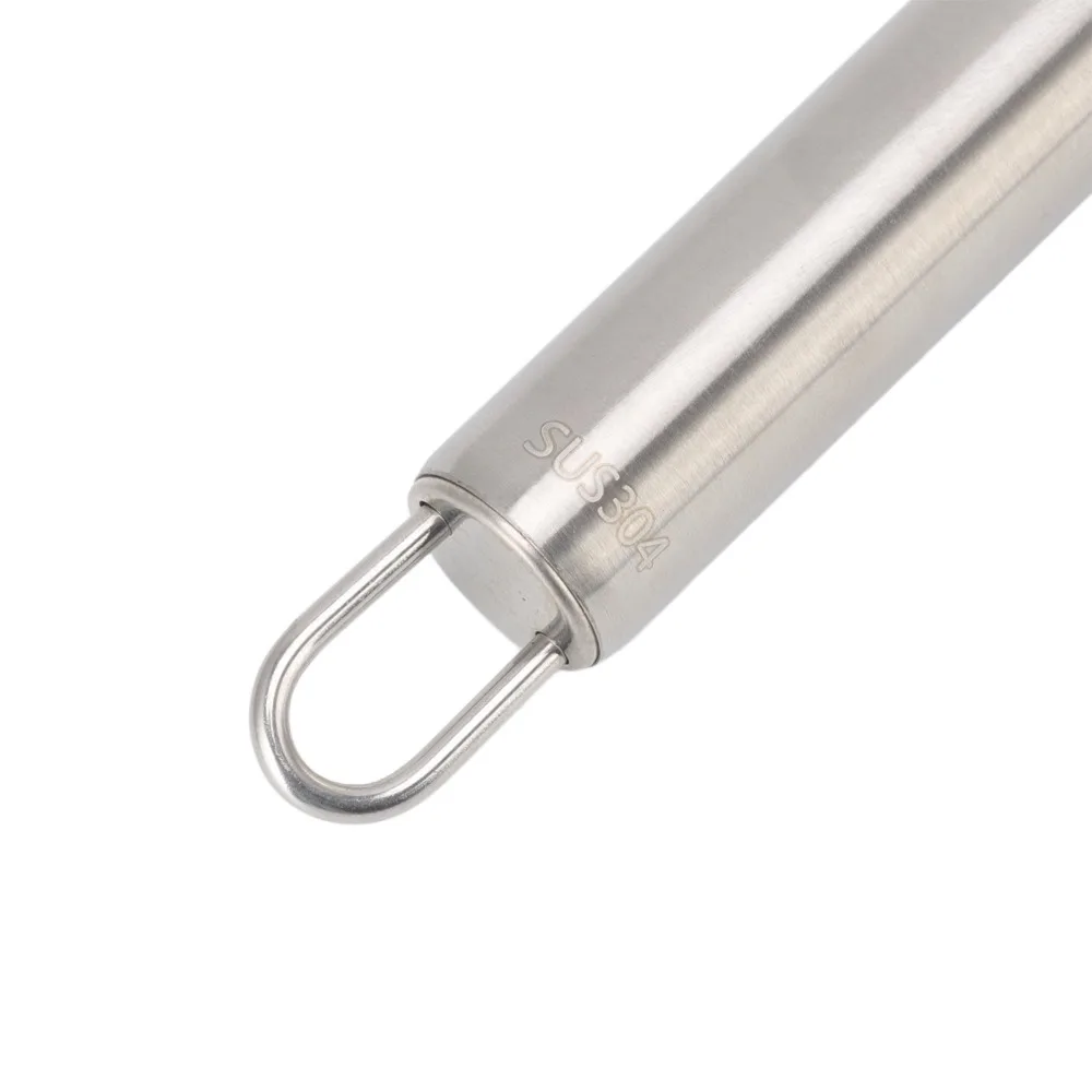 Stainless Steel Lemon Peeler With Handle Silver Citrus Peeler Highly Efficient Multi-Functional Lemon Zester Baking