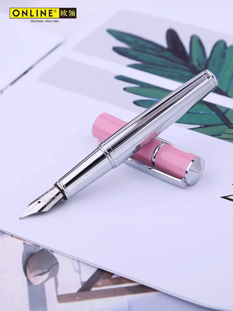 Germany Students' Special Female Cute Fairy Presents Pocket Short Metal Fountain Pen