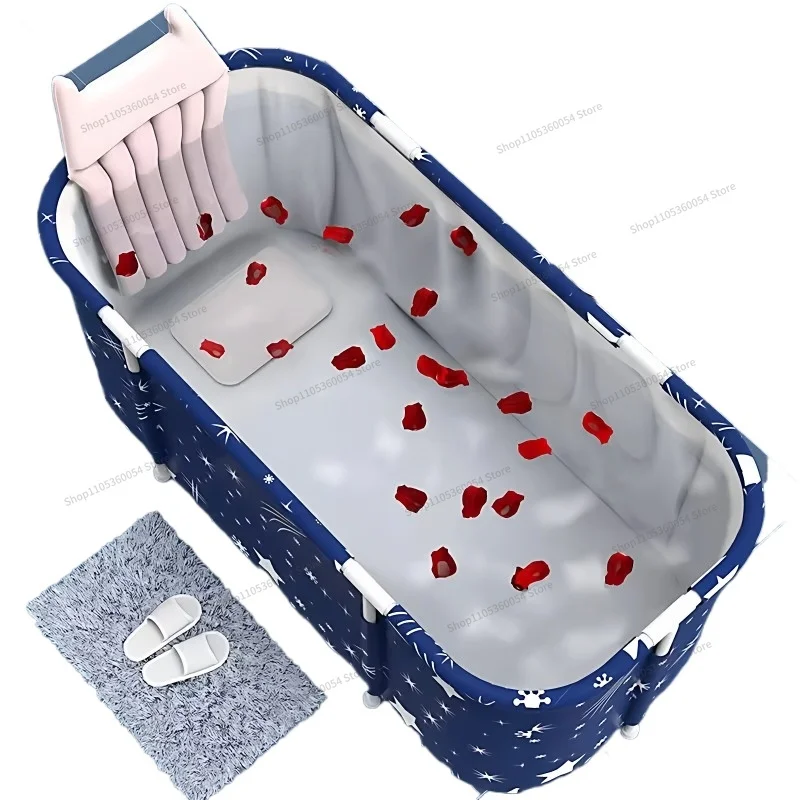 Bath bucket Adult folding heating bath bucket Household bidet Full body tub  adult artifact