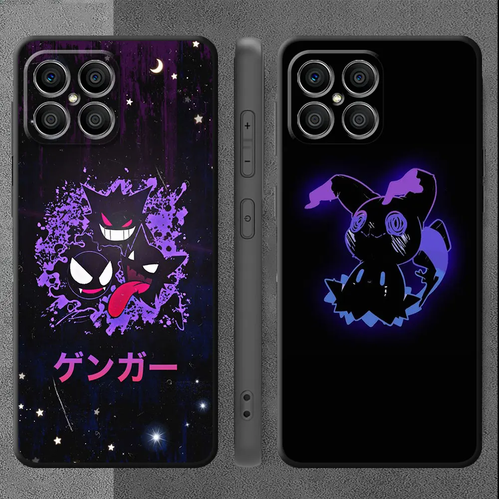 Case For Huawei Honor X8 8X X9a X7 90 Lite 70 50 20 P30 Pro P40 Y9 2019 P Smart Z Soft Funda Phone Cover Pokemon Cool Game Shell