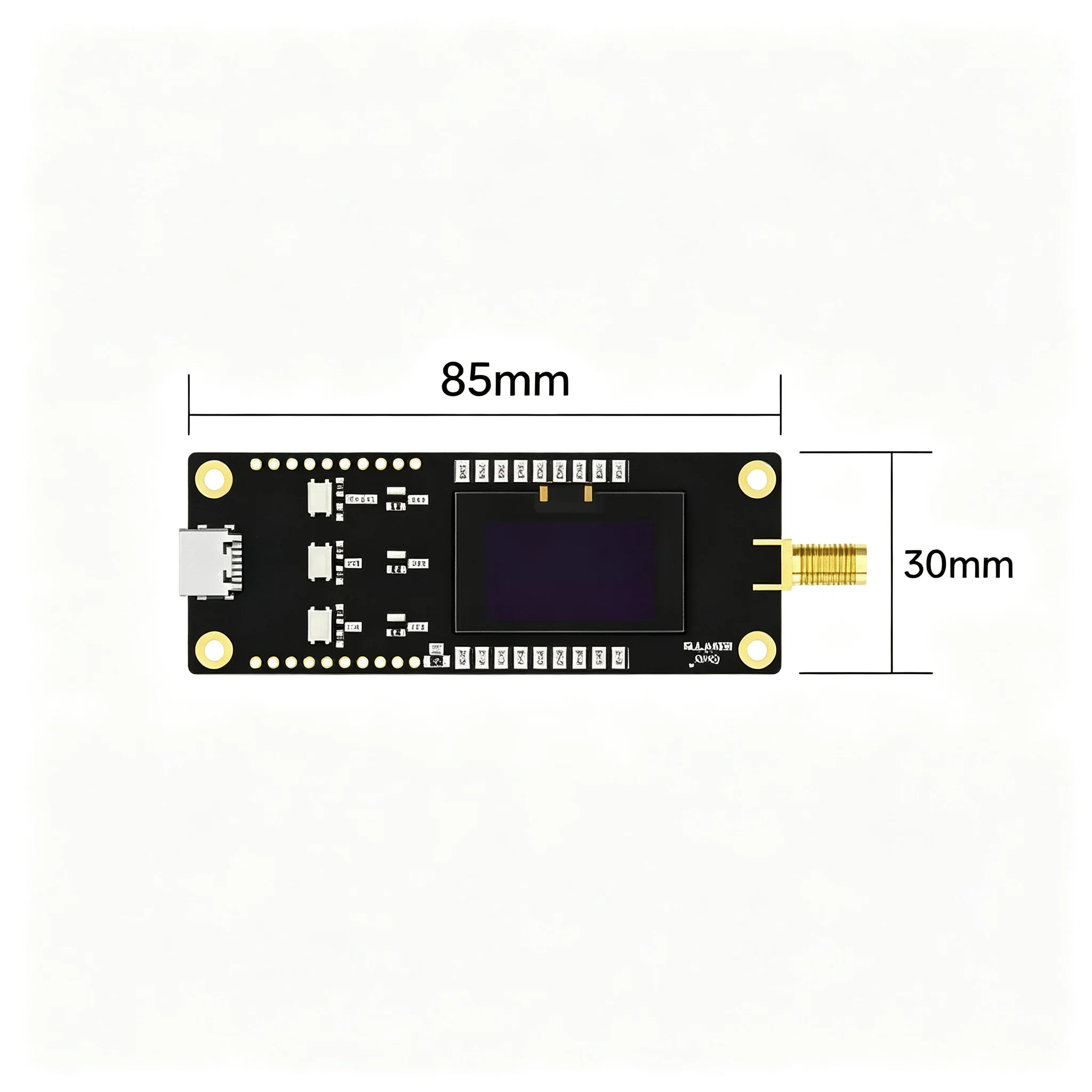 E22-400TBL-SC E22-400TBH-SC E22-400MBL-SC E22-400MBH-SC LoRa Offline Test Board With OLED Screen RF Transceiver Long Range