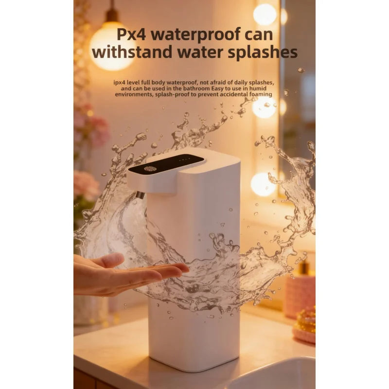 

Automatic Soap Dispenser P5 Electric Foam Hand Wash Alcohol Spray Disinfectant Machine with Infrared Sensor for Hotel Restaurant