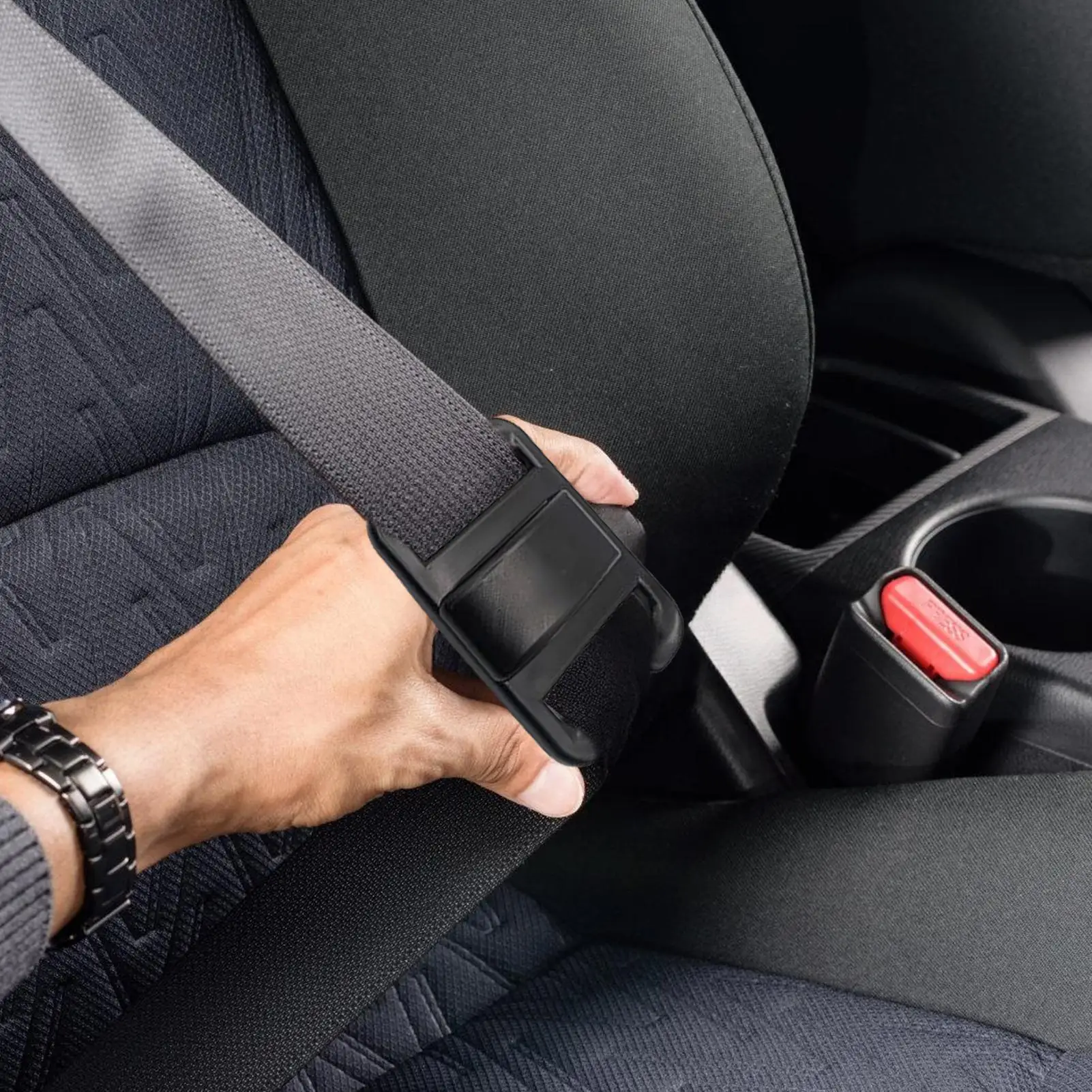 Seat Belt Adjuster Booster Seat Belt Adjuster Automotive Interior Accessories Strap Holder for Shoulder Neck Kids Adults Vehicle