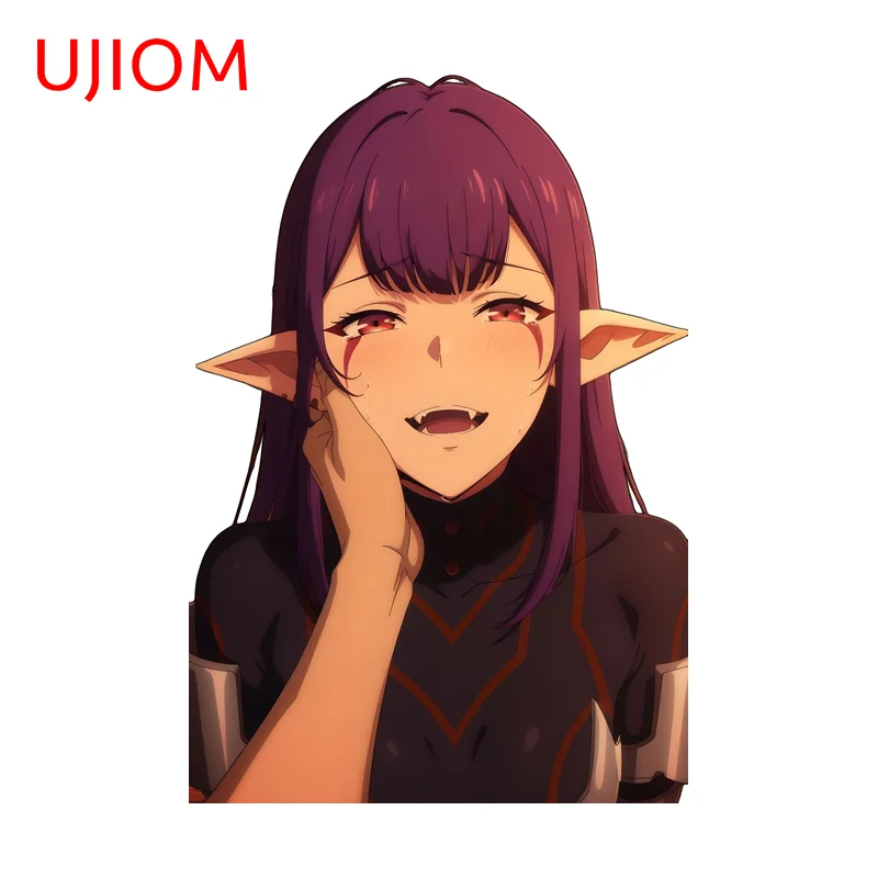 UJIOM Esil Radiru Anime Style Wall Sticker Sexy Funny Scratch-Proof Bathroom JDM Decal Design For Living Room Computer Cooler