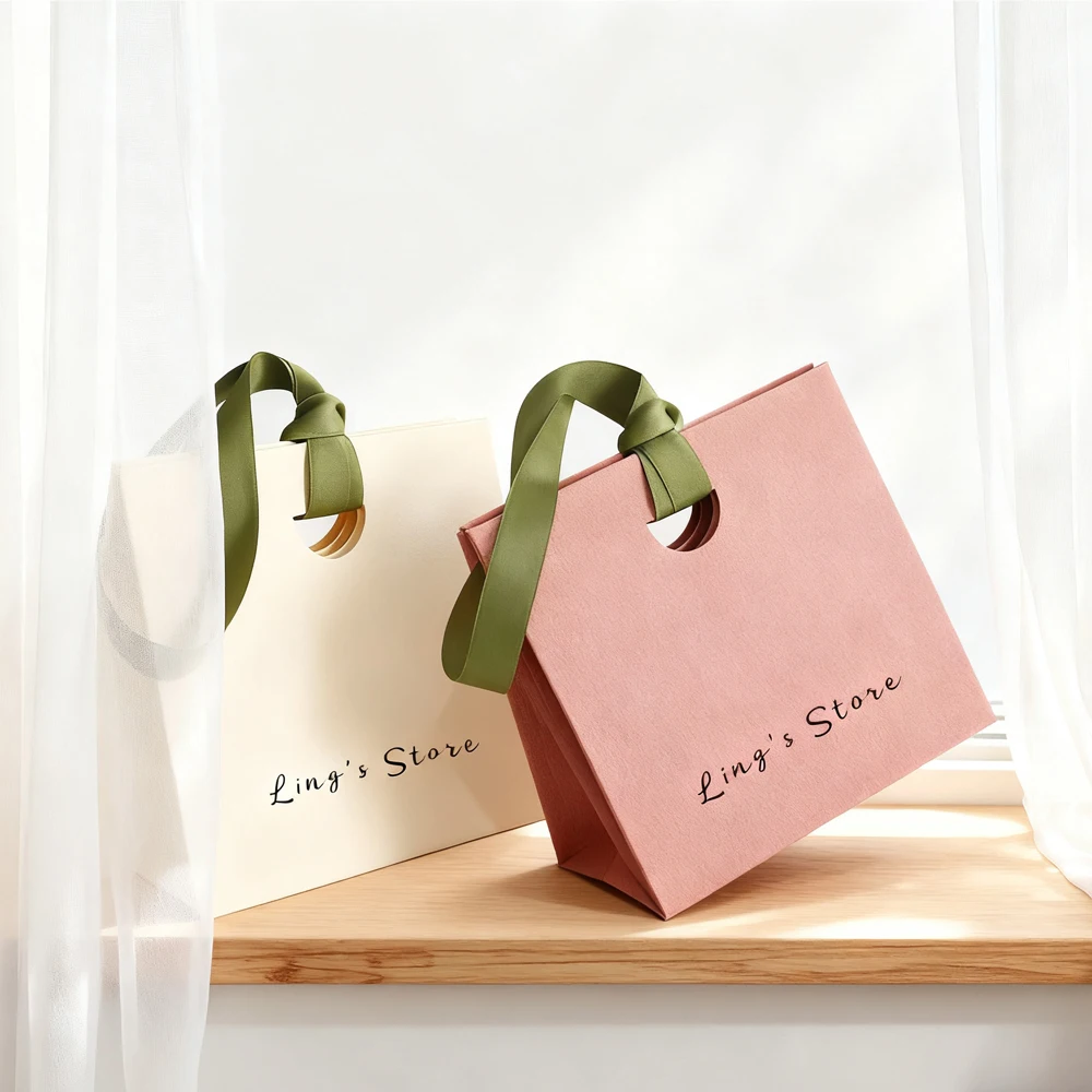 

100 шт. 15,5x7,5x13,5 см бумажная сумка для ювелирных изделий с индивидуальным логотипом для покупок, путешествий, подарочный пакет, кольца, серьги, браслет, кулон, коробка для хранения торта