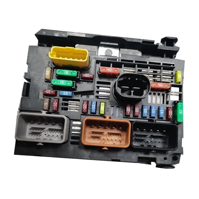【PARTY DAY】R04 6500HH 6500FT 6500KQ 9807028880 New Engine Fuse Box Protection Module For 307 308 807 Citroen C4 Servo B