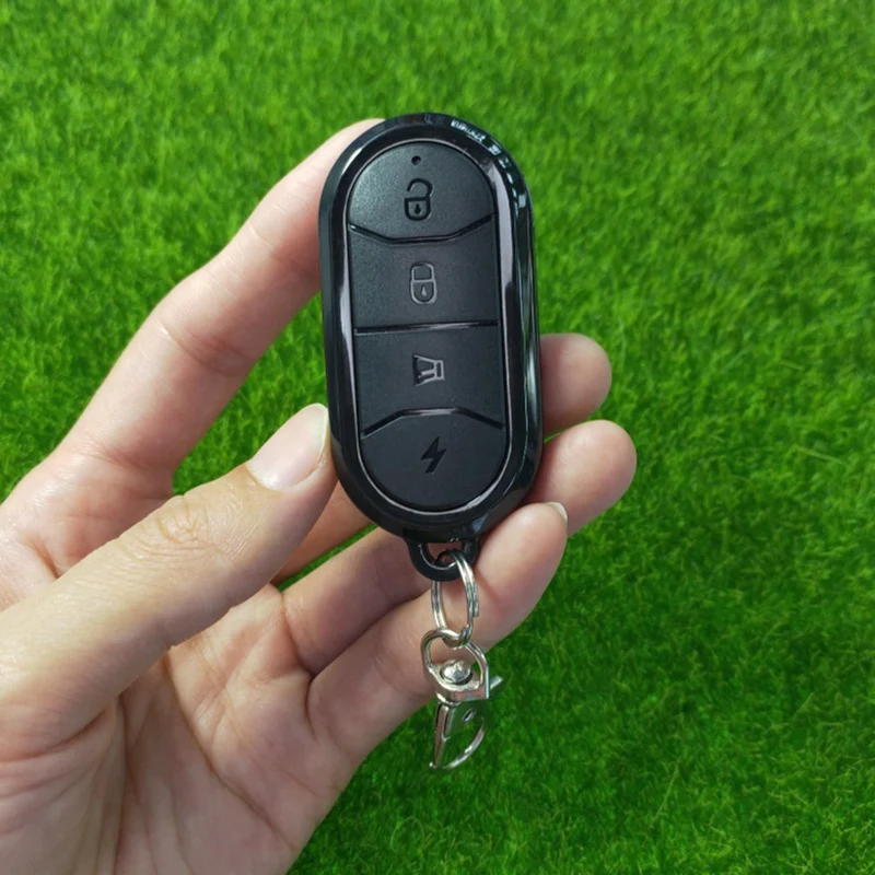 433Mhz Garage Door Gate Remote Key Fob 4 Button Replacement Key Four Button Remote Control For Home Car Security