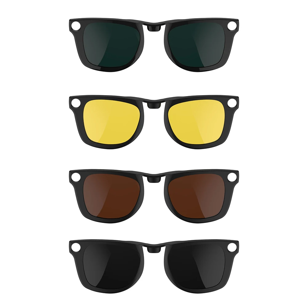 Hibloks für Ray-Ban Meta Wayfarer RW4006/RW4012 Standard Smart Glasses Clip, polarisierte Sonnenbrillengläser, blendfrei – Detail 8
