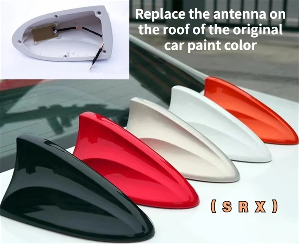 

Car Auto Shark Fin Roof Aerial Base Radio Signal Antenna For Cadillac SRX 2015 2014 2013 2012 2011 2010 2009 2008 2007 2006 2005