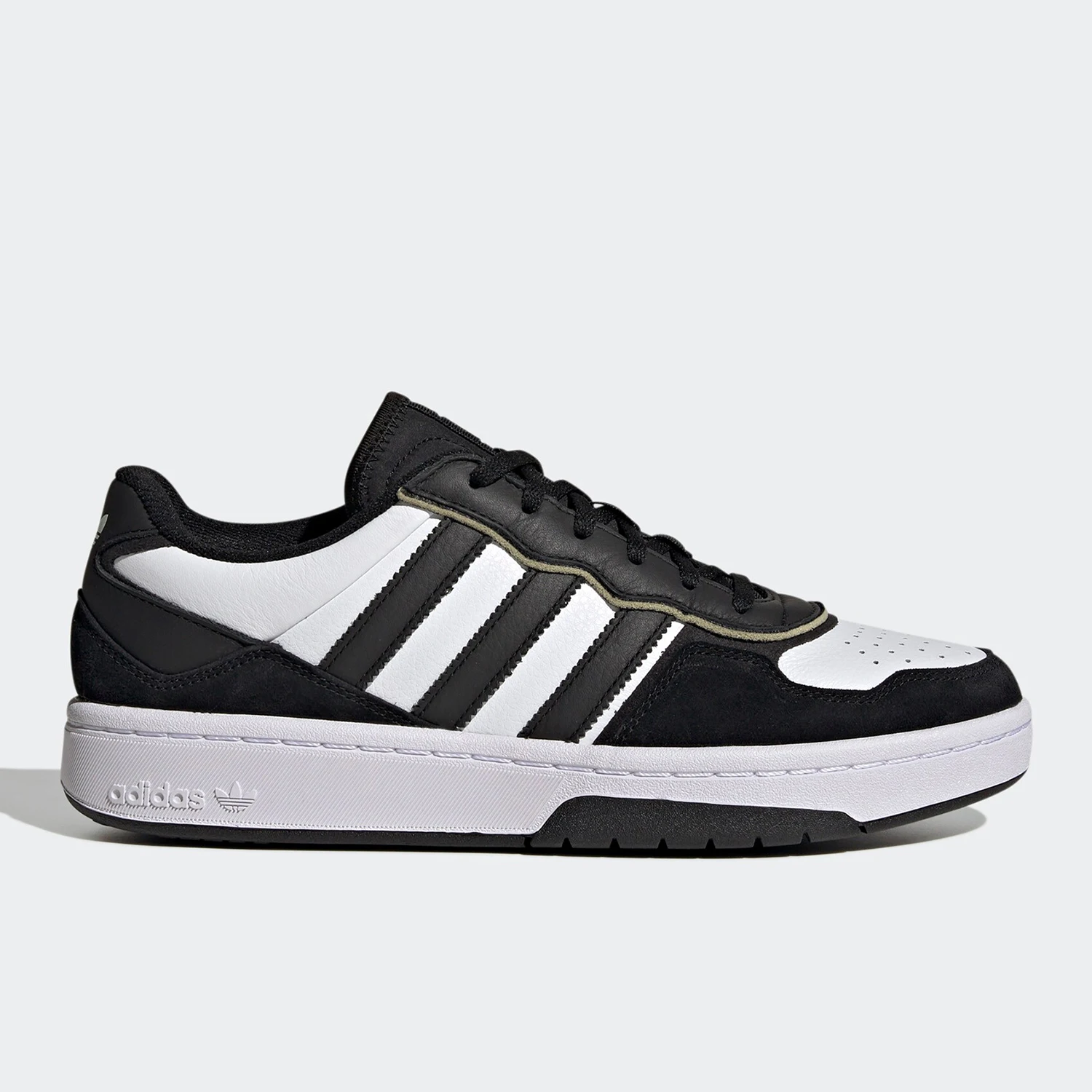 Adidas Authentic COURTIC Three Leaves Men's Women's Classic Sports Sneakers JS3034