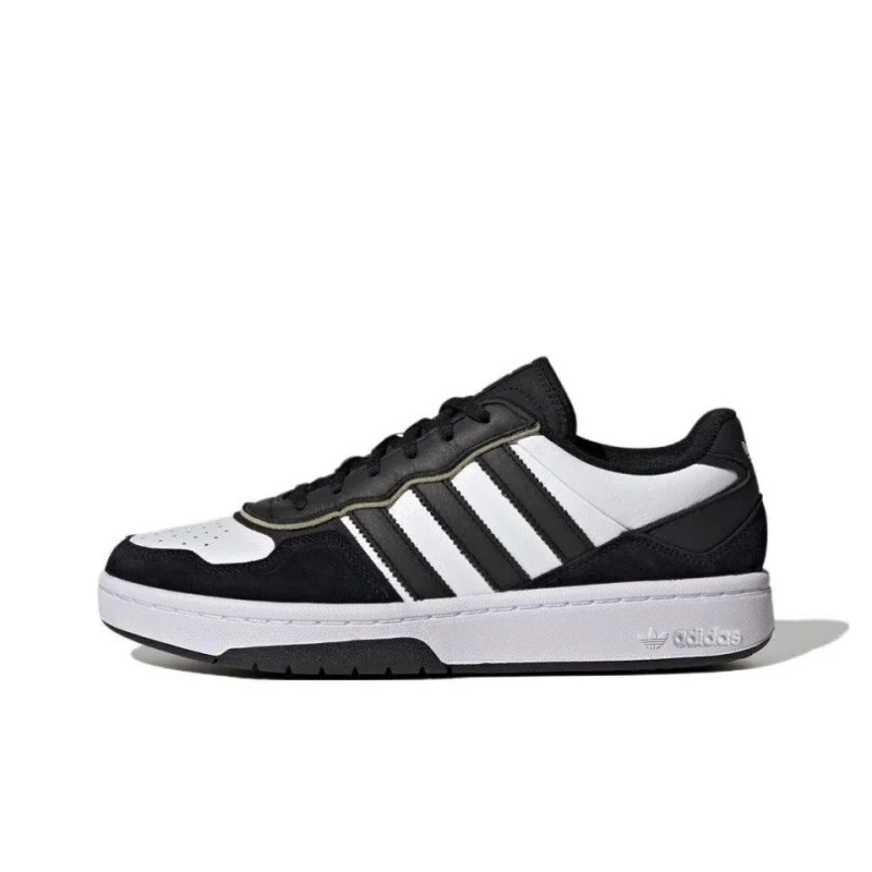 

Adidas Lightweight and Comfortable Black and White Panda Color Scheme Everyday Wear Unisex Skate Shoes New Clover Wear-Resistant Durable Youthful Commuter Low-Top Sneakers Courtic Fashionable Versatile Street Style Flat Shoes Couple's Recommendation Js303