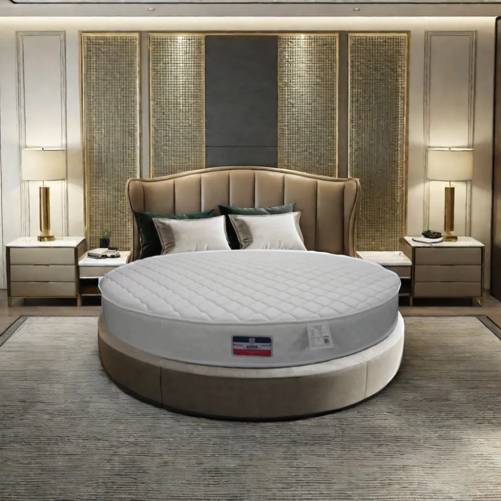 Manufacturers wholesale King and Queen mattress Hotel Round Line hotel Memory foam pocket spring bunk mattress