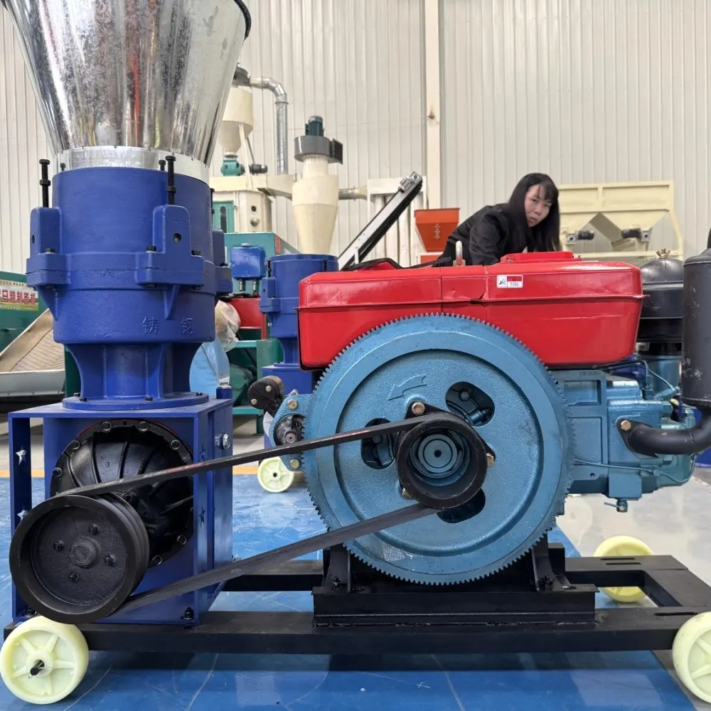 AIROW CE Certified Diesel Engine Feed Pellet Machine for Cattle Sheep and Goat Feed Production With Reliable Performance