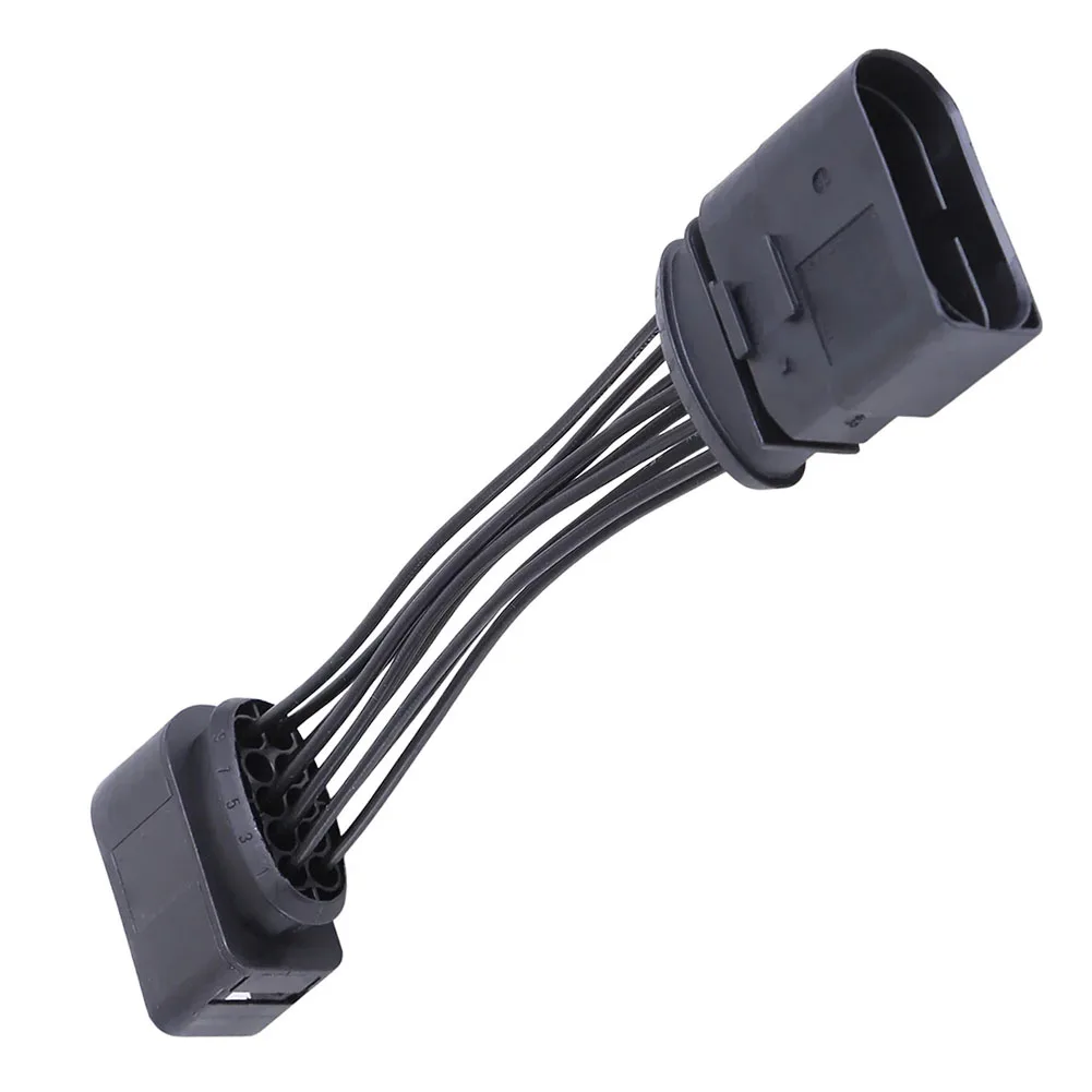 Black Headlight Harness Convert Headlights Without Splicing Converts T5 To T5.1 for t6 Style OE Replacement 1JO973835 6R0973735