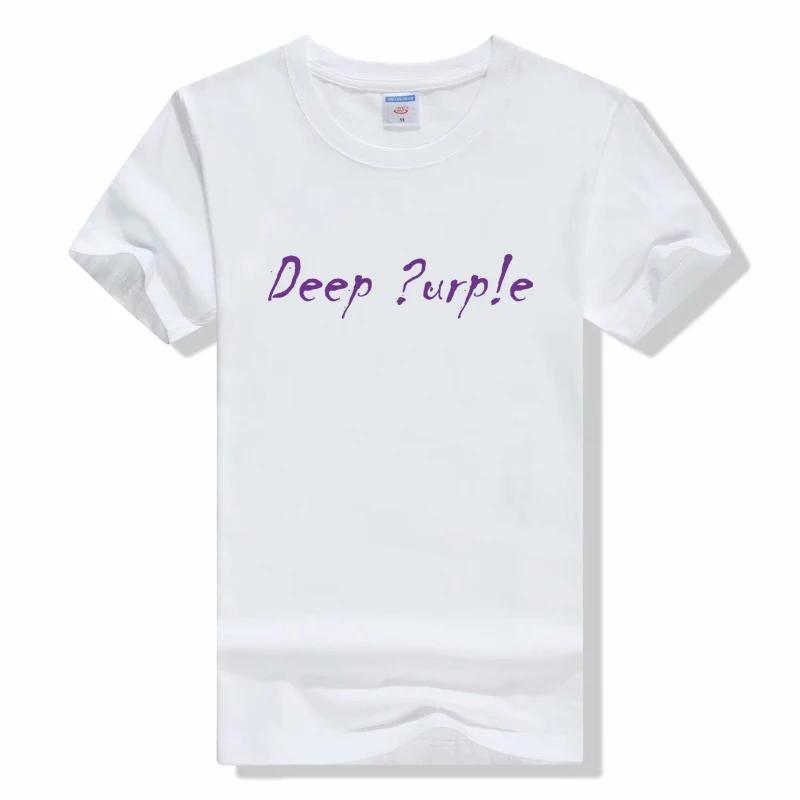 New Deep Purple Tshirt Album Machine Head Smoke Song On The Water Tshirt English Rock Band t-shirt 100% Cotton Basic Camiseta