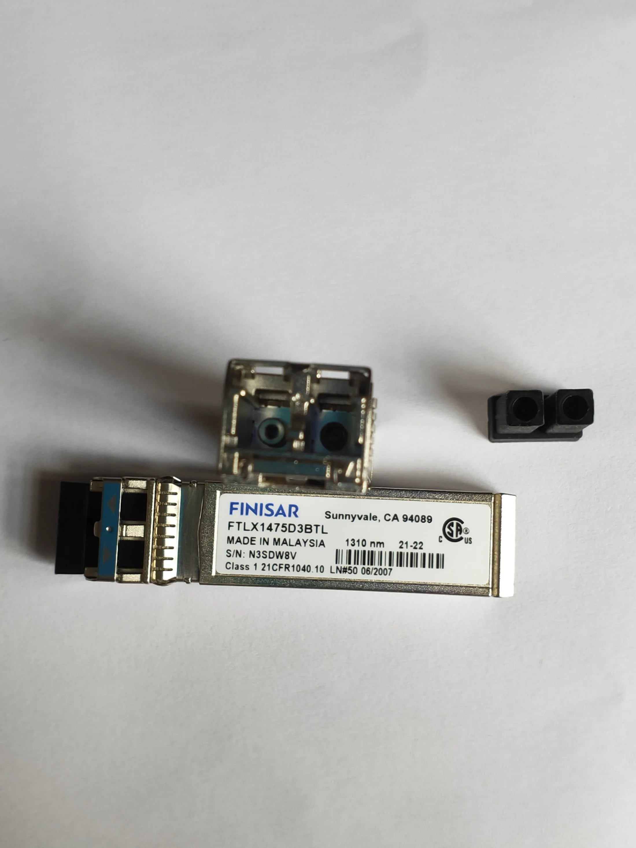 Finisar Sfp Optical Fiber 10GB/FTLX1475D3BTL/Lc-Lc 10G 1310nm 10km Single-Mode Optical Transceiver