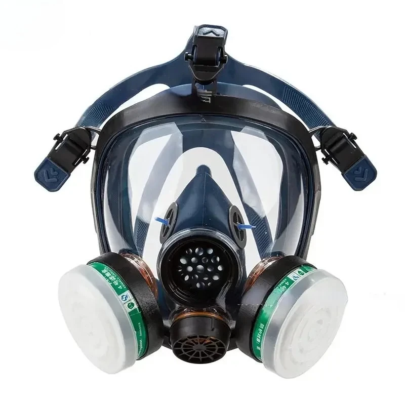 ST-S100X Chemical Mask Full Face Gas Mask Dustproof Respirator Industrial Pesticide Painting Spraying Mask fo Laboratory Welding