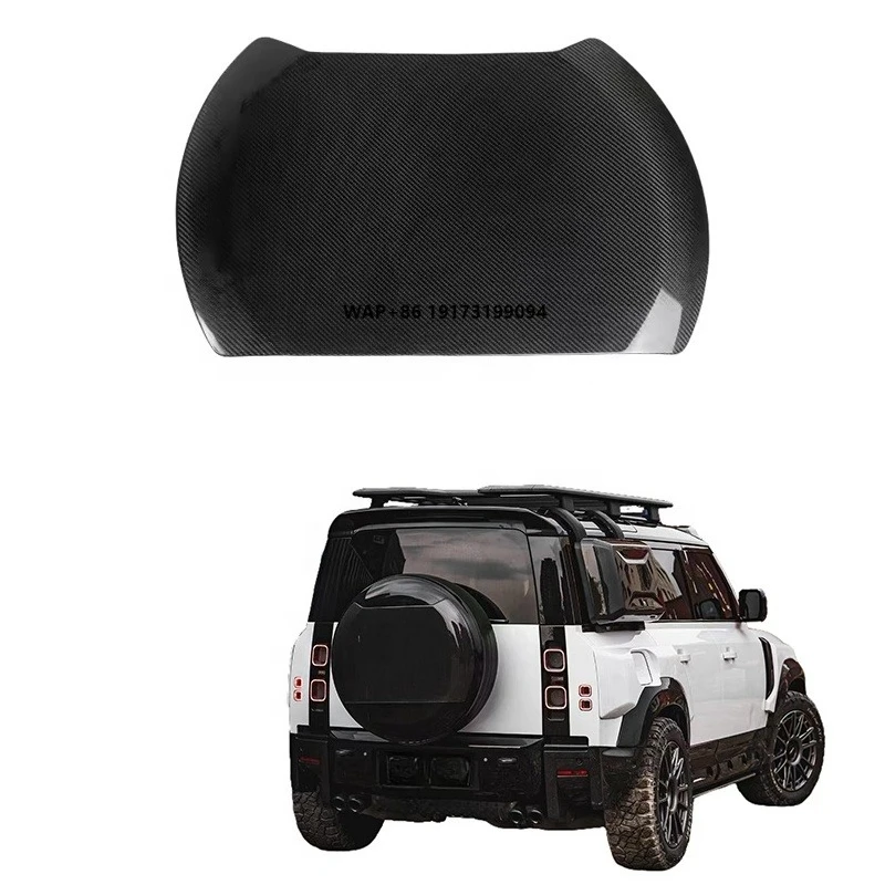 

Suitable for-Land Rover Defender 90 110 130 Wheel Cover Dry Carbon Fiber Tire Spare Tire Cover