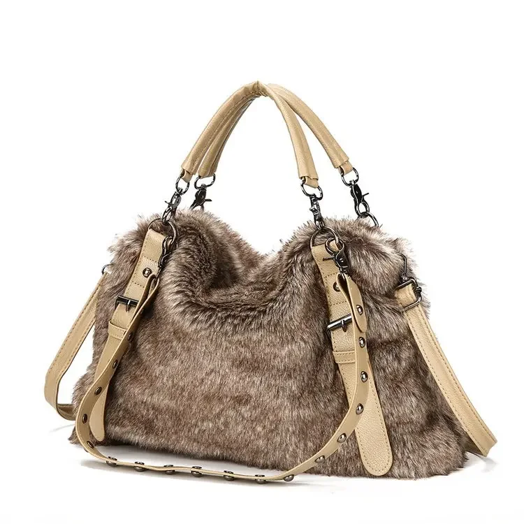 

Woolen Bag Velvet Female Woolen Bag Handbags Fashion Shoulder Crossbody Purses And Handbags