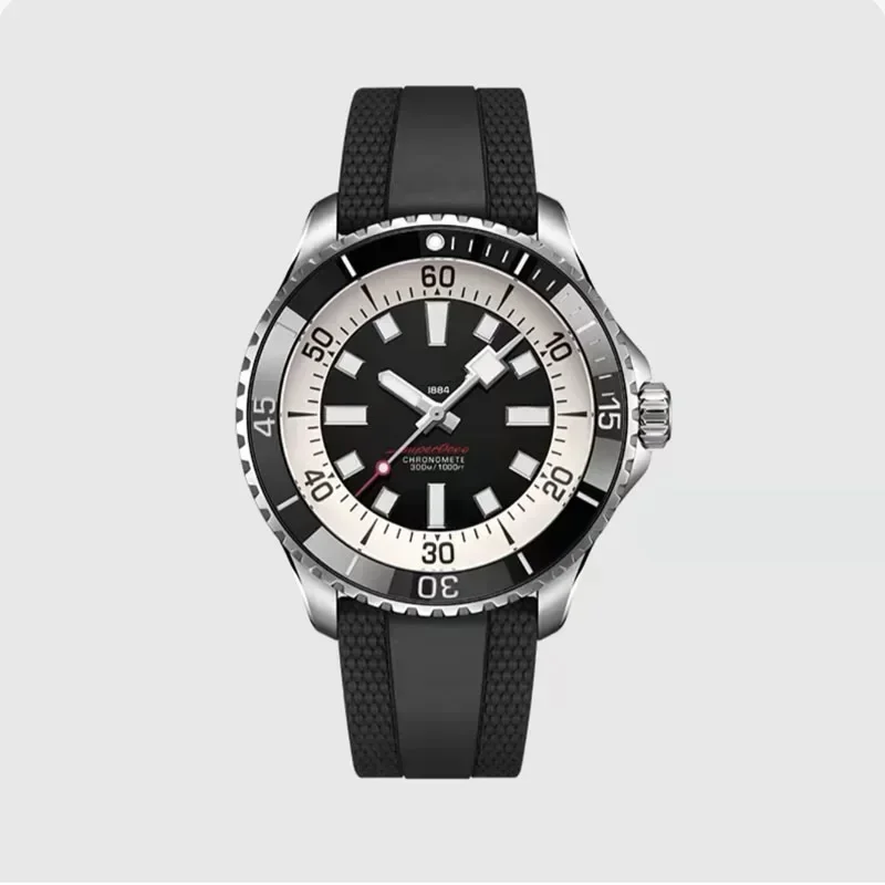 Automatic Mechanical Calendar Unisex Watch Stainless Steel Fully Functional Super Ocean Series