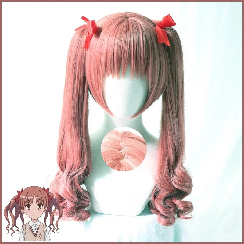 Shirai Kuroko Wig Toaru Kagaku no Choudenjihou Cosplay Wig Chip Ponytails A Certain Magical Index Synthetic Hair Wig Cap