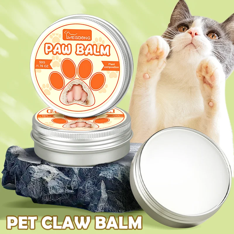 

Dog Paw Balm 100% Pure natural Pet Nose Protector Moisturizer Cat Dog Paw Protective Cream Protects and Heals Dry Cracked Paws