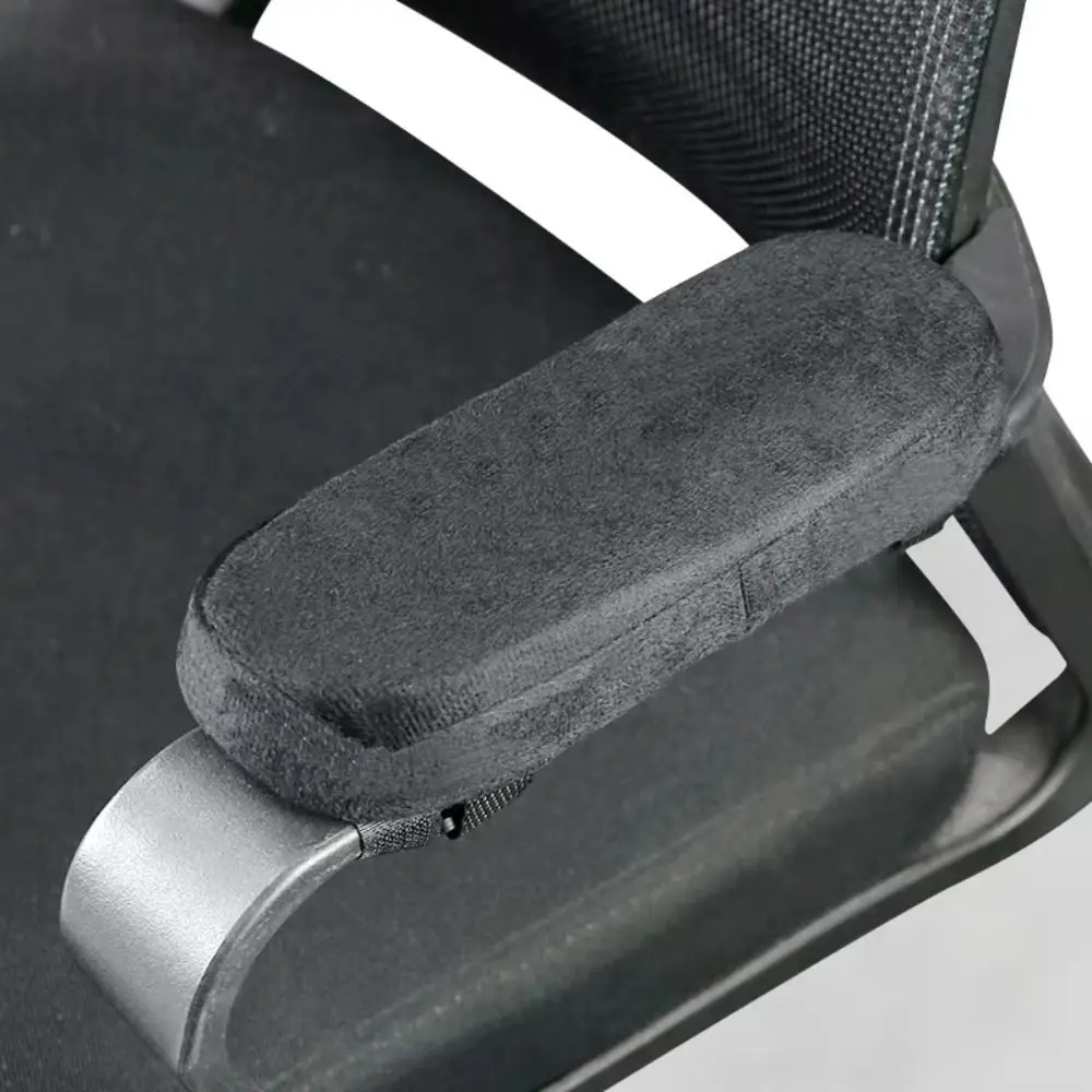 2pcs PP Cotton Filling rmrest Pads Soft Material Universal Fit Elbow Support Cushion Comfortable Design Arm Pressure Relief
