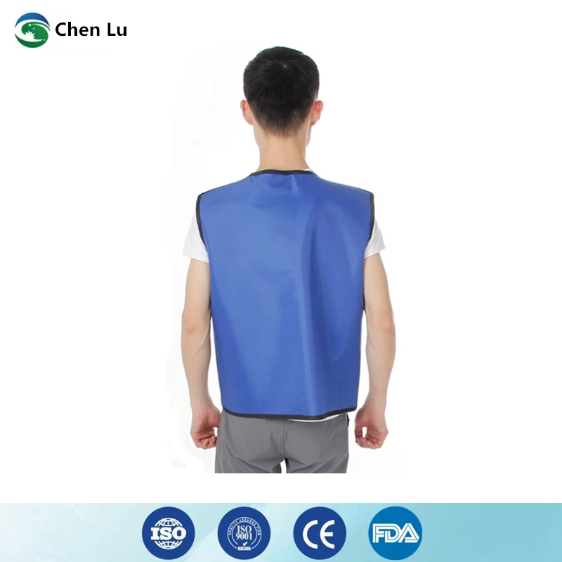 X-ray gamma ray radiation protective 0.5mmpb sleeveless lead vest radioactive workshops ionizing radiation protection lead vest