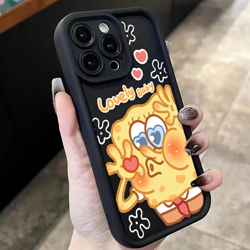 S-SpongeBob P-Patrick Star Luxtury Phone Case For HUAWEI MATE 20 30 40 20 30 40 50 NOVA 5I 7 7SE 10 10SE PRO Case Funda Shell image 4